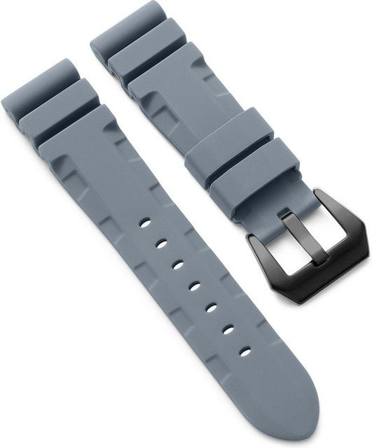 Panerai Uhrenarmband Silikon, gray, Unisex - Bild 1