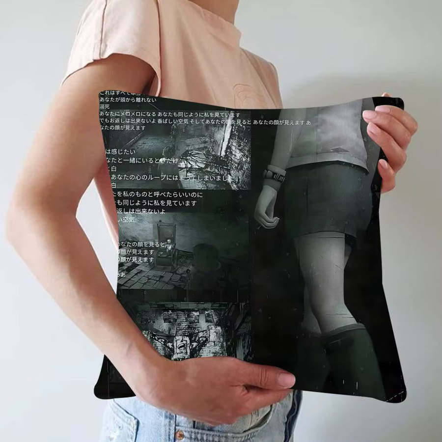 Beast Kingdom Silent Hill 3 Anime Kissenbezug quadratisch 30 x 30 cm - Bild 3