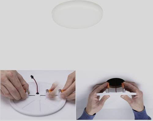 Paulmann Veluna VariFit LED-Einbauleuchte rund, Weiß, Breite: 7,5 cm - Bild 1