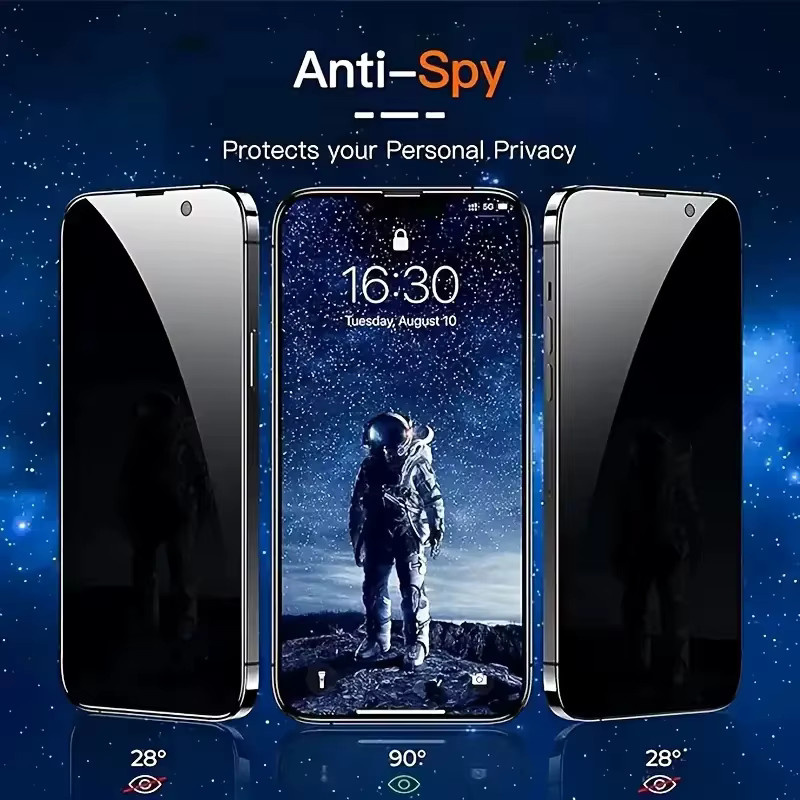Xiaomi Anti-Spy Sichtschutzfolie für Poco X7 F7 M7 X6 M6 Pro X5 X4 X3 M5 M4 F4 F3 Pro C75 C71 C65 C40 C31 (1-4 Stück) - Bild 2