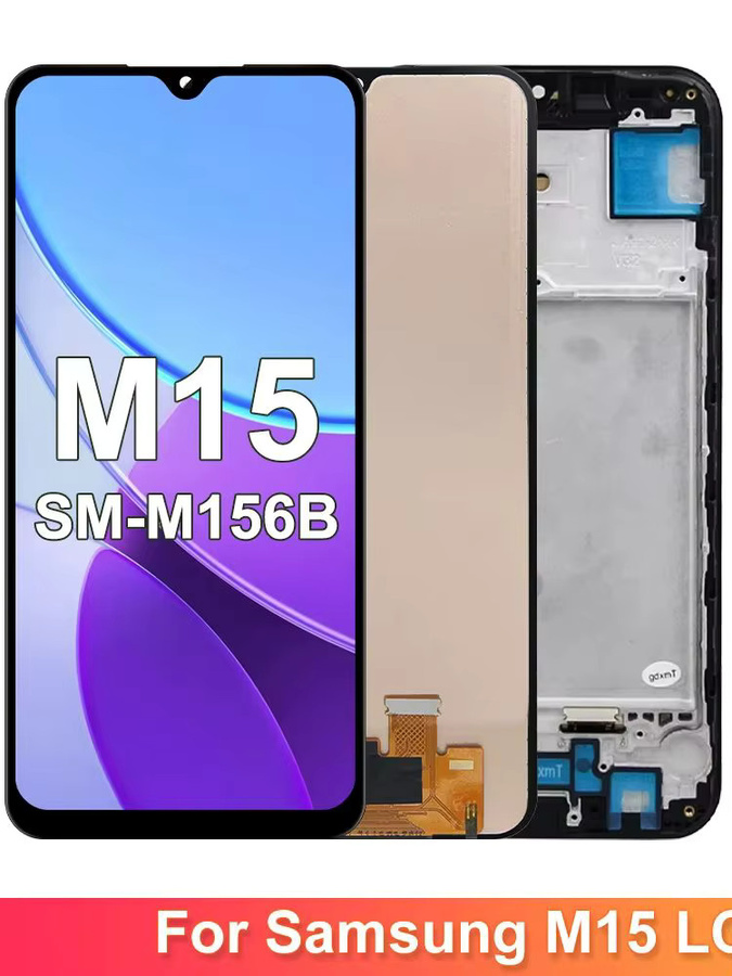Samsung Premium LCD-Display Touchscreen Digitizer Panel Montage für M15 SM-M156B in Schwarz - Bild 6