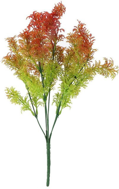 Simuliertes Seegras aus Kunststoff als künstliche Pflanze für deine Heim- und Gartendekoration in Orange und Beige von DIYelecs - Bild 1