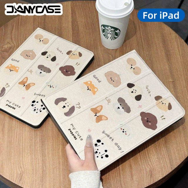 DANYCASE iPad Hülle mit Stifthalter für iPad 10. Generation, Air 11/13, Pro 11/13 M2/M4 und verschiedene Modelle - Bild 1