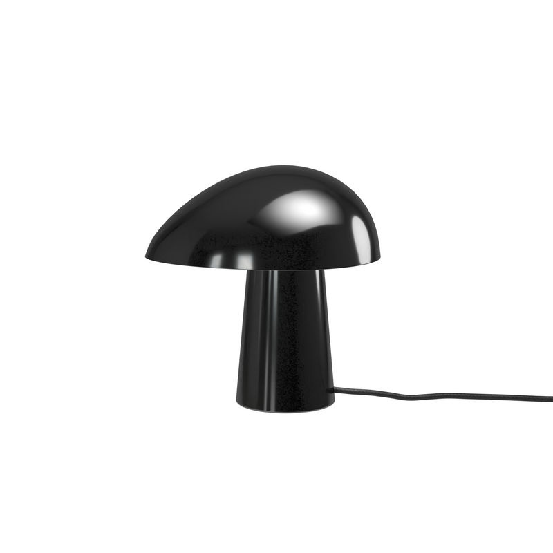 Fritz Hansen Night Owl Tischleuchte in Schwarz aus Aluminium und Holz mit E27 Fassung - Bild 2