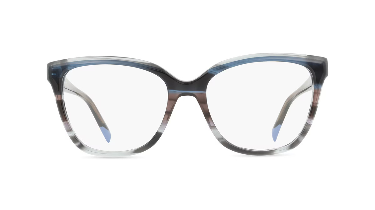 Missoni 0116 Korrektionsbrille Cat Eye, Vollrand, Metall, Blau, Damen - Bild 1