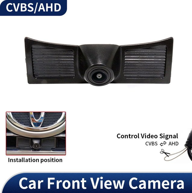 Ahd Auto Frontkamera mit Nachtsicht für Toyota Land Cruiser LC200, Schwarz, wasserdicht - Bild 1