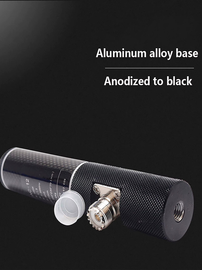 DIXSG Aluminiumlegierungsbasis für die tragbare Kurzwellenantenne JPC-12 - Bild 2