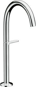 Hansgrohe Axor One Waschtisch-Einhebelmischer in Chrom mit Pop-up-Abfluss - Bild 1