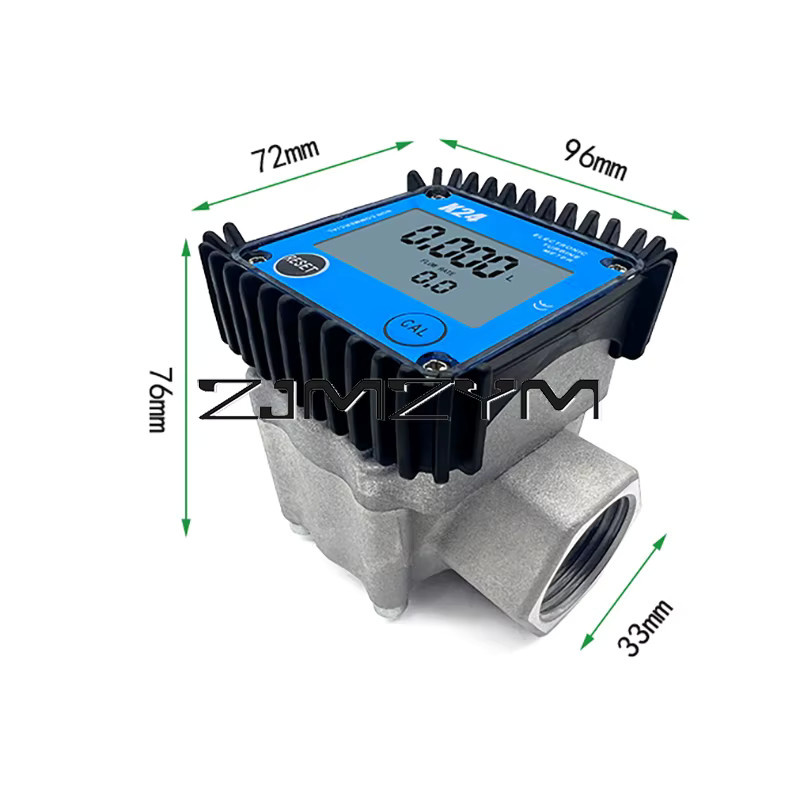 ZJMZYM Elektronischer Getriebe-Durchflussmesser mit Digitalanzeige für Dieselöl, Getriebeöl, Hydrauliköl und variablem Druck - Bild 3