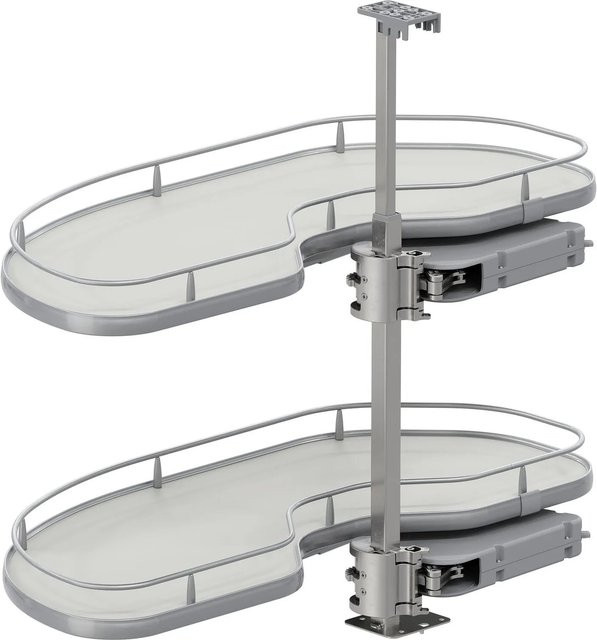 Vauth-Sagel Eckschrankauszug Cornerstone Maxx Planero Korpusbreite: 900 mm, Links, Silber Hellgrau - Bild 1