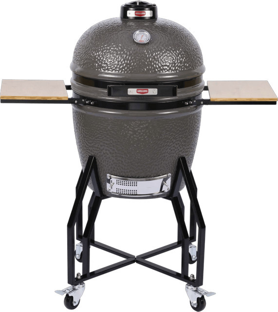 Grill Guru Kamado Keramikgrill Original Large in Grau, Durchmesser: 82,5 cm - Bild 1