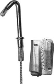 Niedax Gripple mit Trapezhaken GAT-2/2 EXP aus verzinktem Stahl in Silber - Bild 1