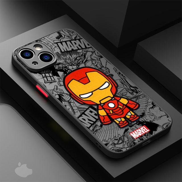 Marvel Groot und Spiderman Cartoon Handyhülle für iPhone Modelle in Multicolour - Bild 1
