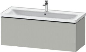 Duravit Waschtischunterschrank D-Neo in Grau, B/T/H: 118,4 x 45,2 x 44,0 cm - Bild 1