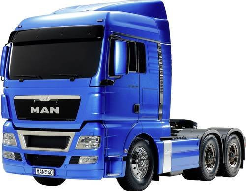 Tamiya RC MAN TGX 26.540 Elektro Modell-LKW Bausatz 1:14 Hell-Blau - Bild 1