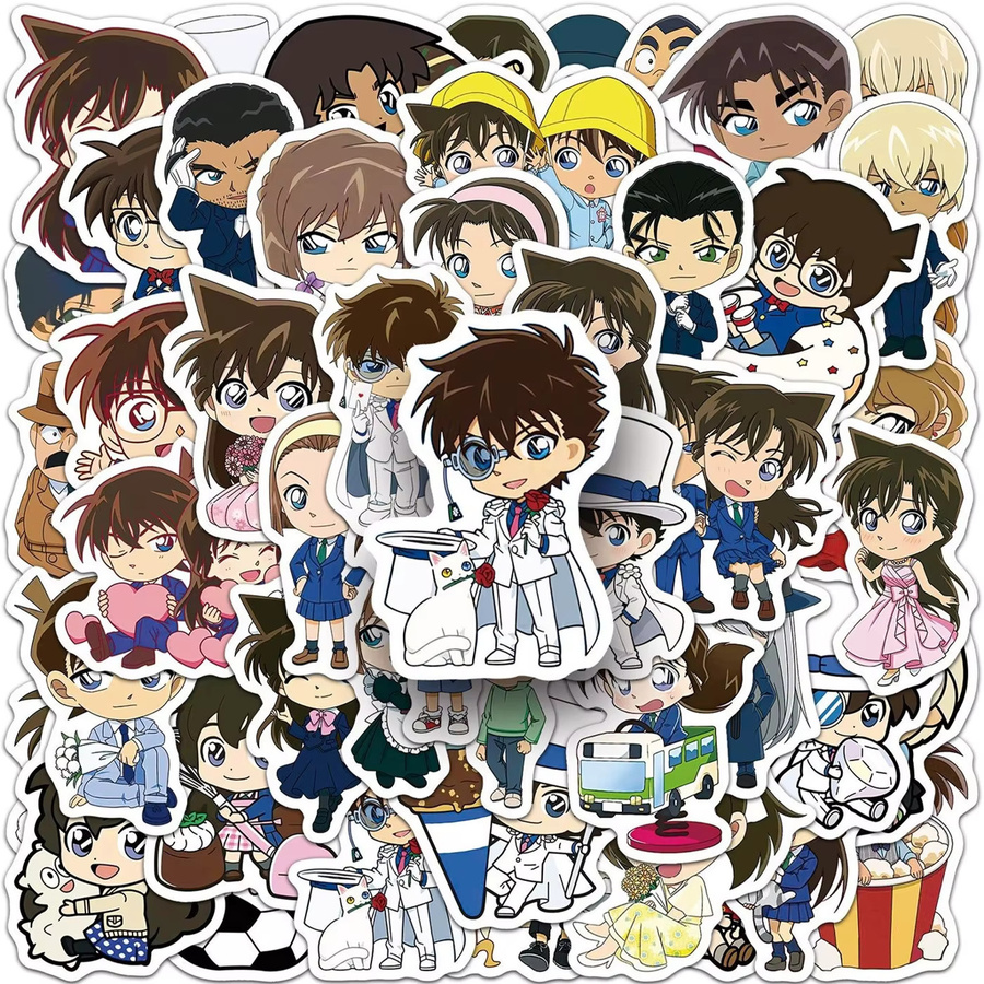 Keeppley Detektiv Conan Anime Aufkleber, 50-teiliges Set - Bild 3