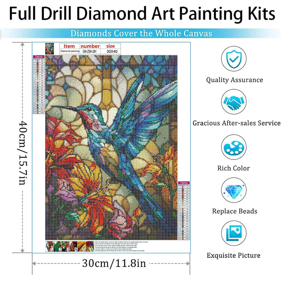 Disney Diamond Painting Set Lilo und Stitch Mosaik Stickerei Multicolour B: 50 cm, H: 70 cm - Bild 1