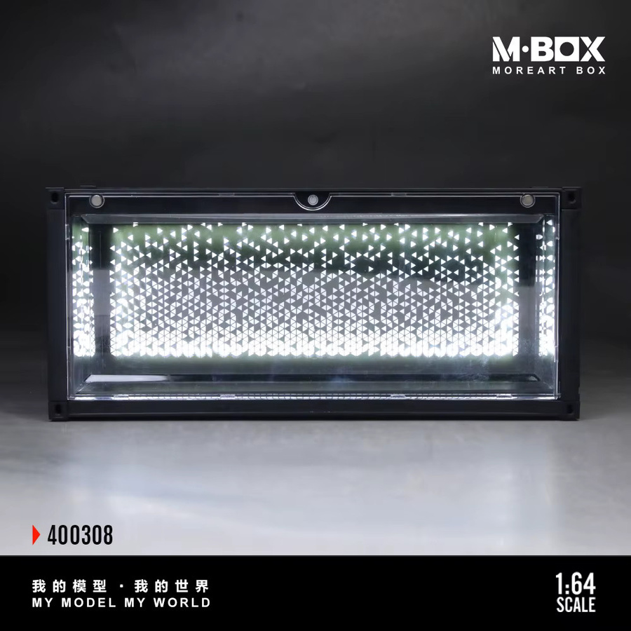 MoreArt MBOX Container-Aufbewahrungsszene, Weltraum, Beleuchtetes Diorama - Bild 2
