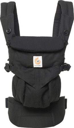 Ergobaby Omni 360 Babytrage in Schwarz mit 4 Tragepositionen