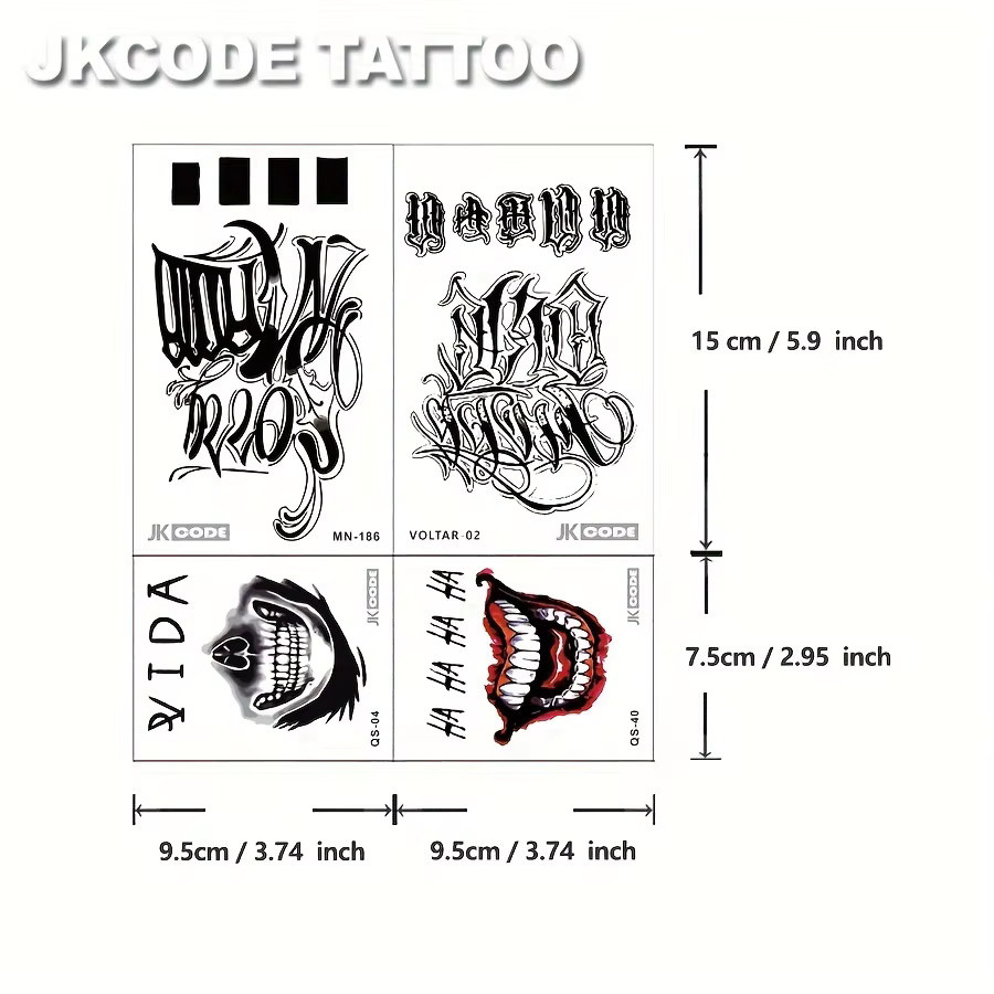 JKCODE TATTOO Set, Herren - Bild 4