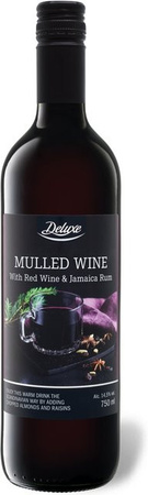 DELUXE Glühwein mit Jamaica-Rum, 0,75 l