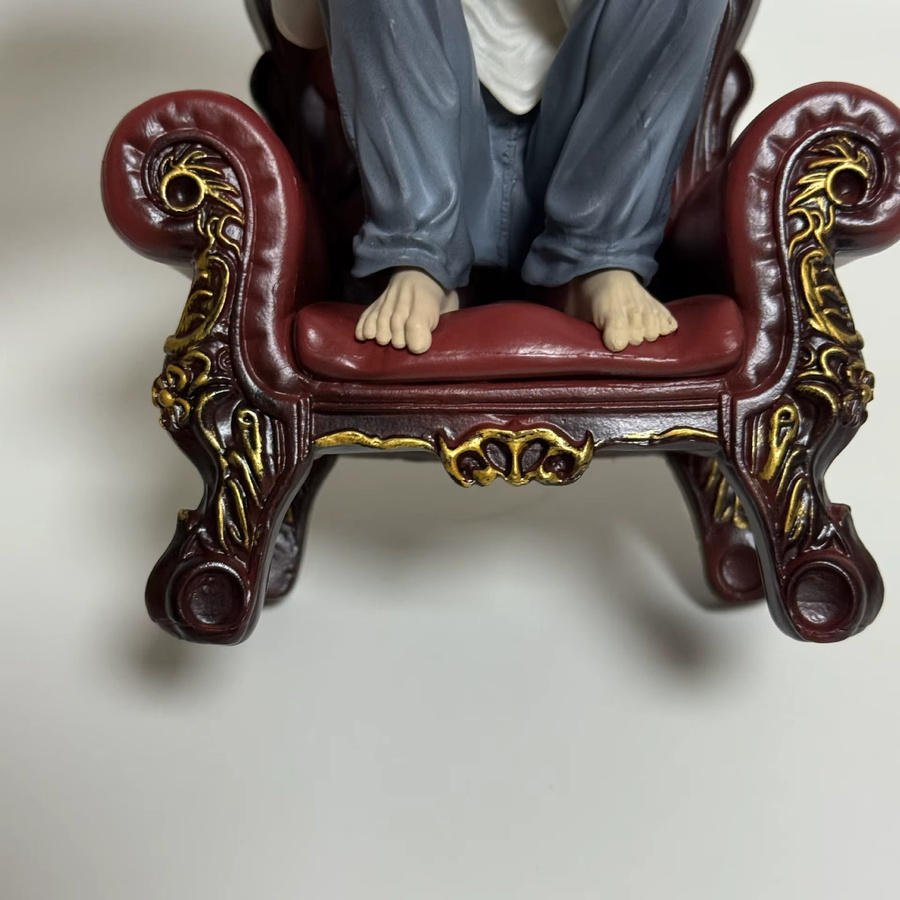 Bandai Death Note L Lawliet Figur, PVC Puppe, 18cm, Bunt / Mehrfarbig - Bild 3