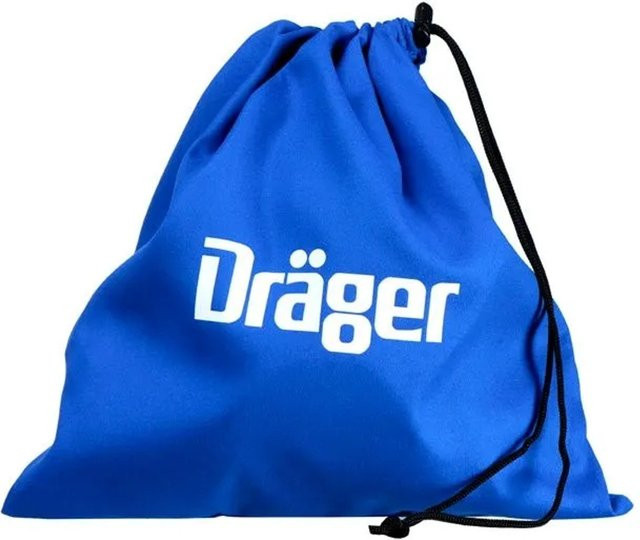 Dräger Atemschutzmasken Beutel Behälter für Vollmasken und Halbmasken in Blau - Bild 1