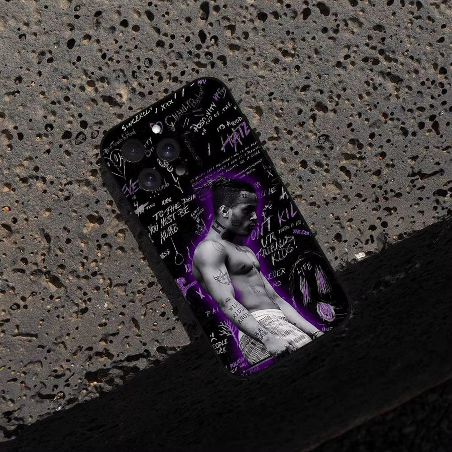 Handyhülle Rapper X-xxxtentacion für iPhone 11 bis 17 Pro Max Plus Mini aus weichem TPU in Multicolour - Bild 7