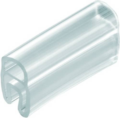 Weidmüller Zeichenträger transparent aus Kunststoff mit Beschriftungsfläche 12 x 5 mm zum Aufschieben - Bild 1