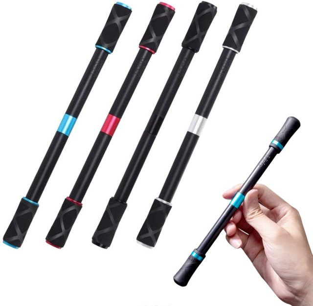 Soulbao Rotierender Gelstift in Blau als Anti-Rutsch-Spinning-Stift zur Stressbewältigung - Bild 1
