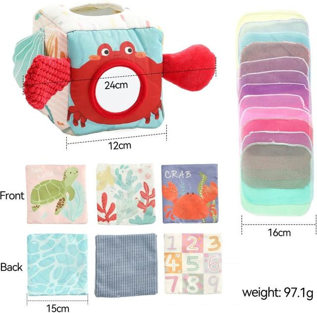 Binchi Outdoor Product Magische Taschentuchbox, pädagogisches Lernspielzeug, ab 0 Jahre - Bild 1