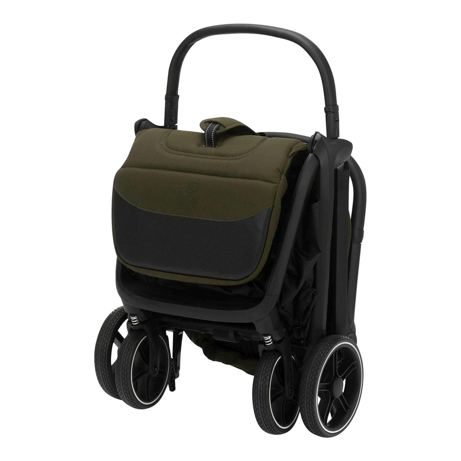 Babycab Buggy Nizza in Olivgrün mit Aluminiumgestell und Federung - Bild 2