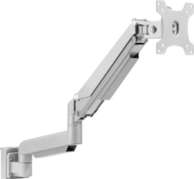 InLine Slatwall Montagekomponente Gelenkarm für LCD-Displays in Grau und Silber, geeignet für Bildschirmgrößen von 43,2 bis 81,3 cm - Bild 1