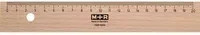 Möbius + Ruppert Lineal aus Holz in Braun, Breite: 20,0 cm - Bild 1