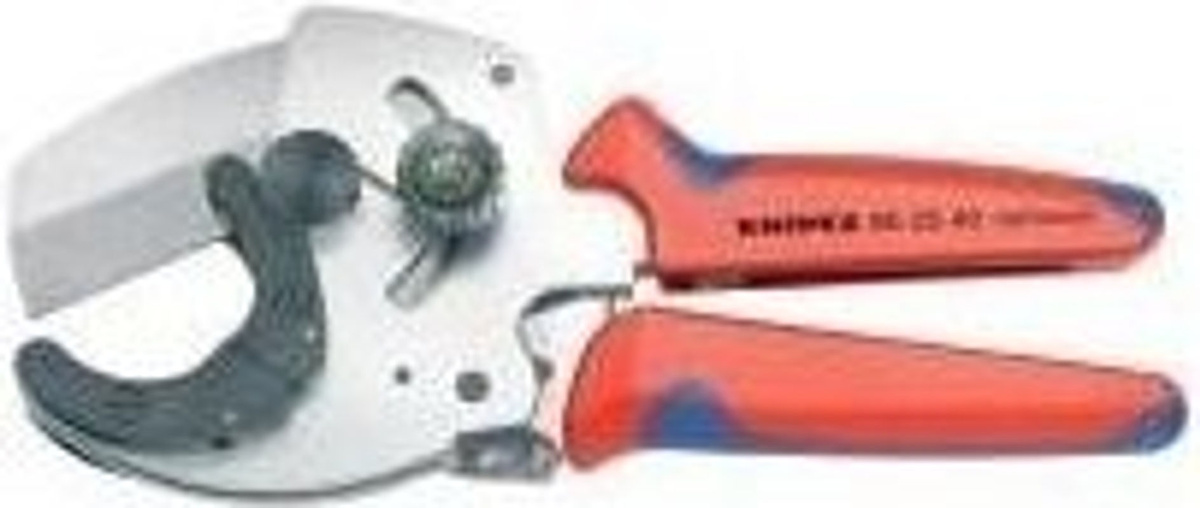 Knipex Rohrschneider 90 25 40 für Verbund- und Kunststoffrohre mit Mehrkomponenten-Hüllen verchromt - Bild 2
