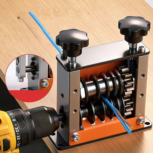 NIUXIANG Tragbare Drahtabisolierer Elektrische und Manuelle Abisoliermaschine für Kabel - Bild 1