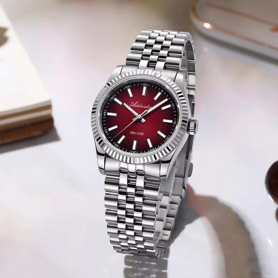 Addiesdive Armbanduhr Edelstahl, Quarz, Saphirglas, Herren - Bild 2