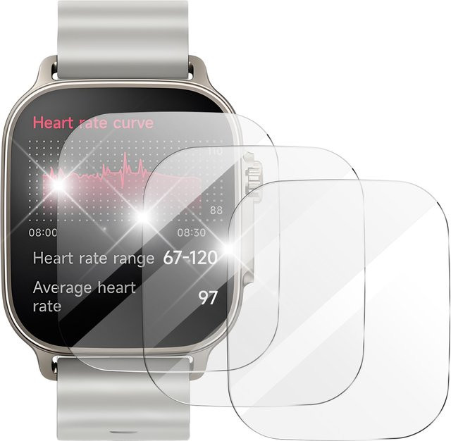 Realme Watch 5, Displayschutz Glas, transparent - Bild 1