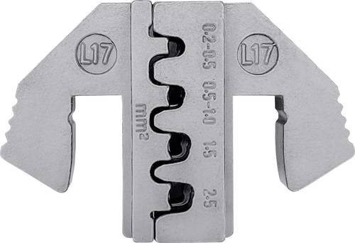 TOOLCRAFT Crimpeinsatz MCP 6.3/4.8K & SPT Kontakt 0.2 bis 2.5mm² in Silber für TOOLCRAFT Zangen - Bild 1