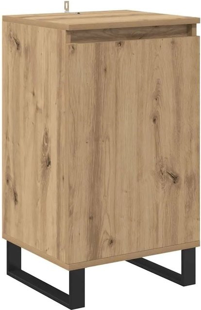 vidaXL Sideboard Artisan-Eiche in Braun aus Holzwerkstoff, B/T/H: 40 x 35 x 70 cm - Bild 1