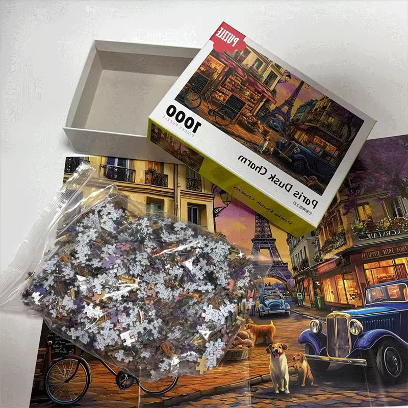 MaxRenard Paris at Dusk, Mini-Puzzle, 1.000 Teile - Bild 4