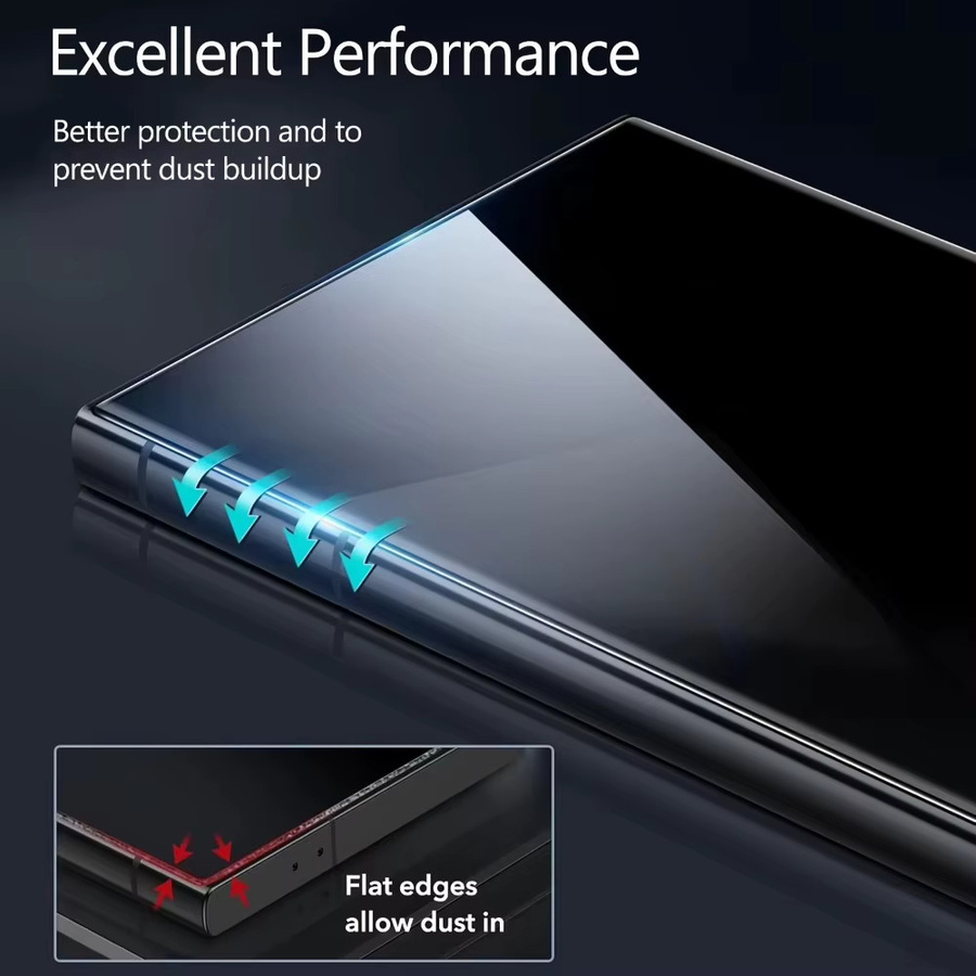 Privatsphäre Hydrogel Display Schutzfolie für Samsung Galaxy S25 Ultra S24 FE S23 S22 A56 A55 A54 A16 A15 A36 A35 A06 A25 A26 A05S transparent - Bild 4