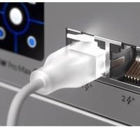 Ubiquiti UniFi Etherlighting Cat.6 Patch Kabel Ethernet LAN Weiß Transparent 2,0 m - Bild 1
