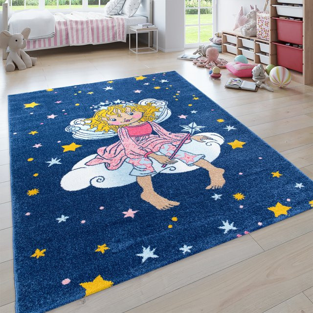Kinderteppich Prinzessin Lillifee Blau B: 140 cm, T: 200 cm - Bild 1