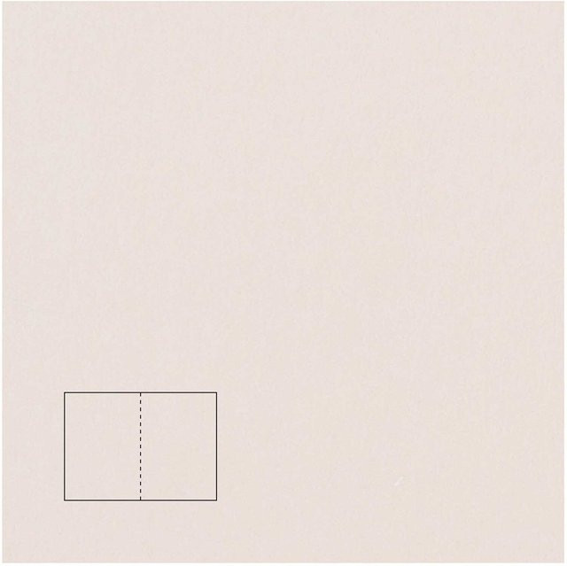 Rico Design Paper Poetry Klappkarten Essentials A6 in Sand, 5 Stück - Bild 1