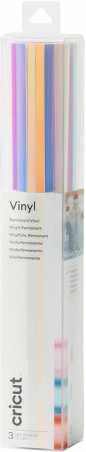 Cricut Holographic Vinylfolie in Pink-Blau, 3er-Set, Breite: 30,5 cm, Länge: 61 cm - Bild 1