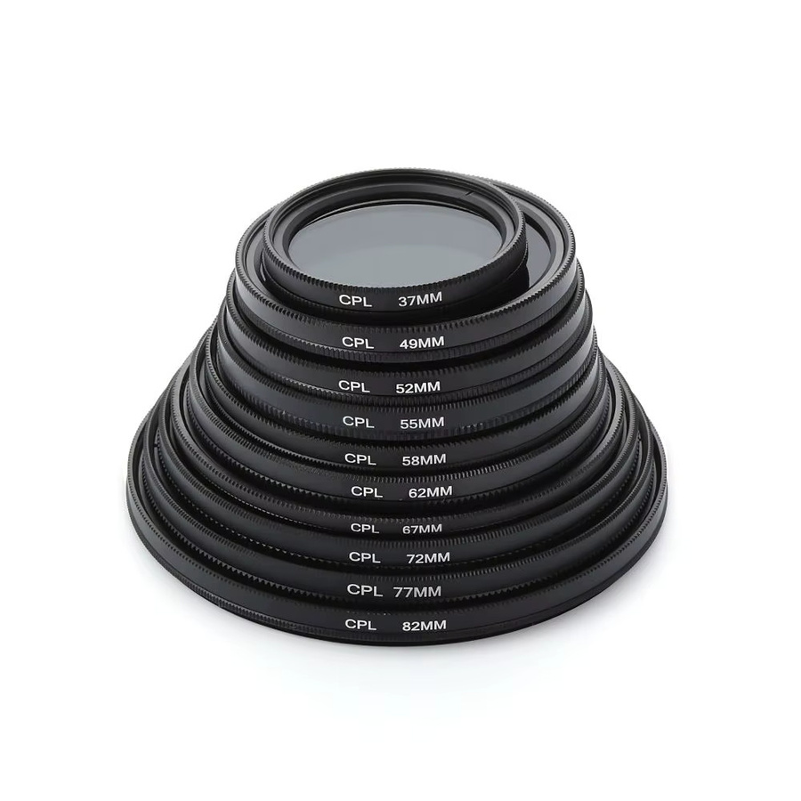 DITIPOO CPL-Filter für DSLR-Fotografie in Schwarz für Canon Nikon Sony - Bild 4
