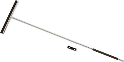 Wenko Boden- und Fensterwischer Rosole aus Edelstahl in Silberfarben, B/T/H: 40 x 3 x 133 cm - Bild 2