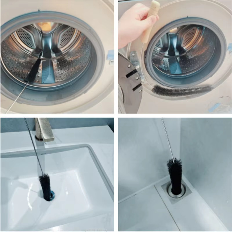 Kitchya Mehrzweck-Reinigungsbürste in Schwarz für Küche, Waschmaschine und Trockner - Bild 5