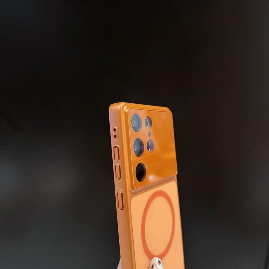 Corning Glas Schutz für Samsung Galaxy S26 S25 S24 S23 Ultra Handyhülle AG Nano Matt mit magnetischer Ladeabdeckung - Bild 3